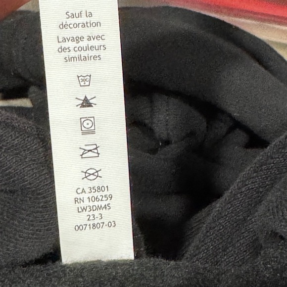 Lululemon Scuba Oversized Cropped Half Zip Hoodie Logo Athleisure M L Flawless - Picture 12 of 13